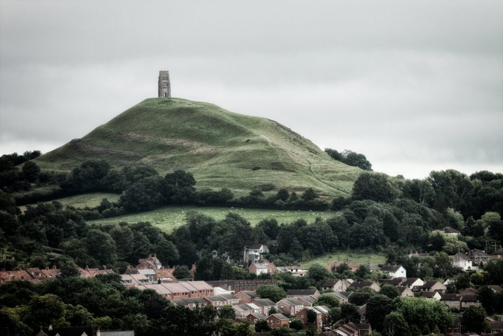 Glastonbury Tor in England