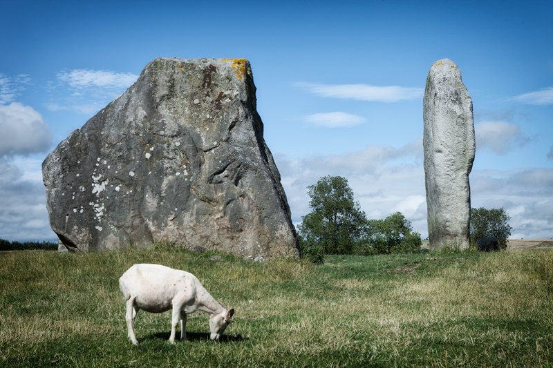 Avebury Steinkreis in England